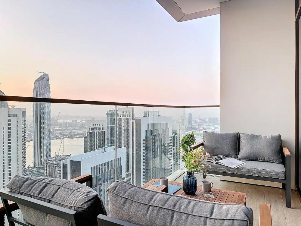 Lux 1BR Apartment with Amazing view in Palace Residences Creek Harbor
