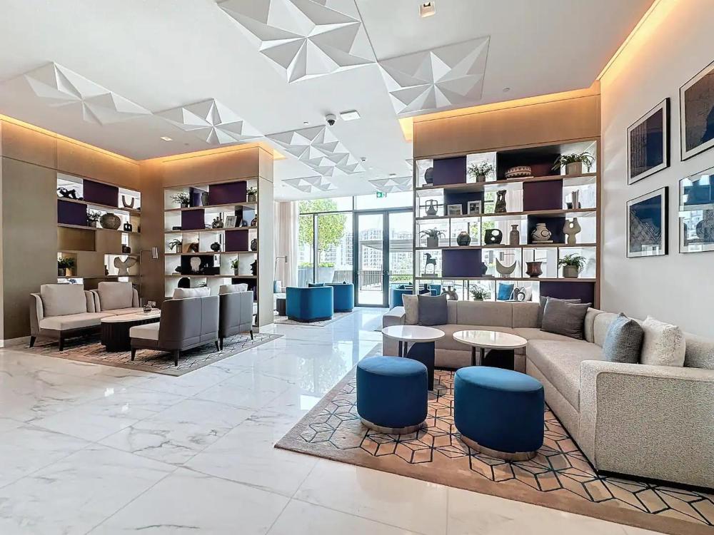Lux 1BR Apartment with Amazing view in Palace Residences Creek Harbor