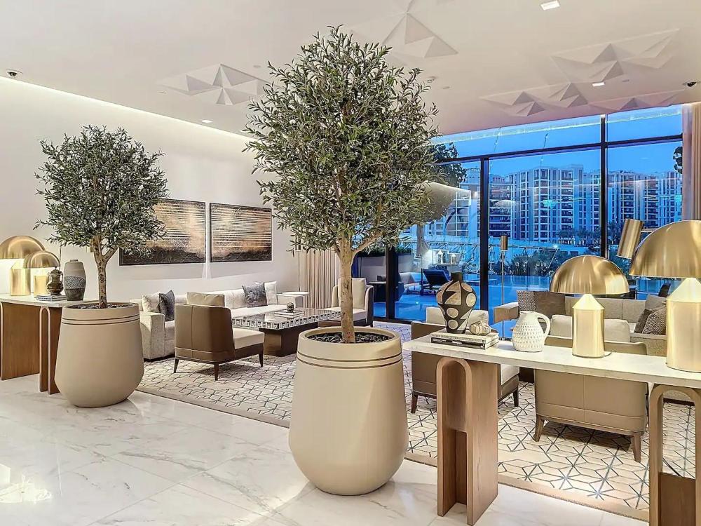 Lux 1BR Apartment with Amazing view in Palace Residences Creek Harbor