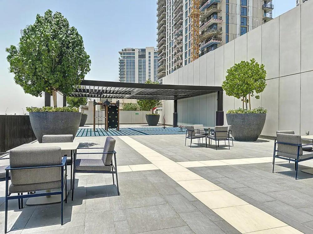 Lux 1BR Apartment with Amazing view in Palace Residences Creek Harbor
