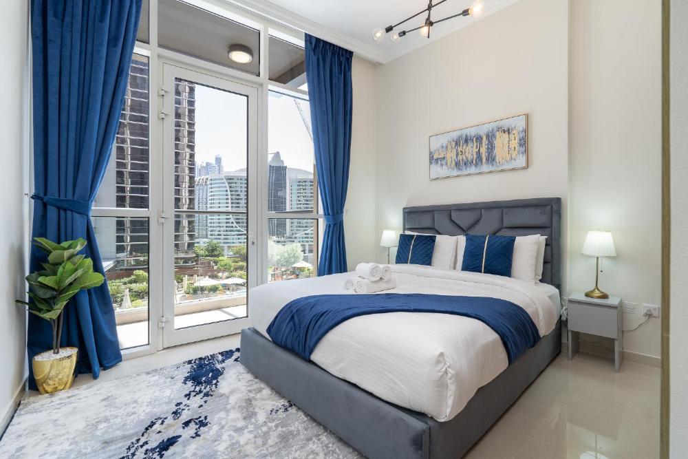 Dunya Tower Luxury and 2 min walk to Dubai Mall and Burj Khalifa in heart of Downtown