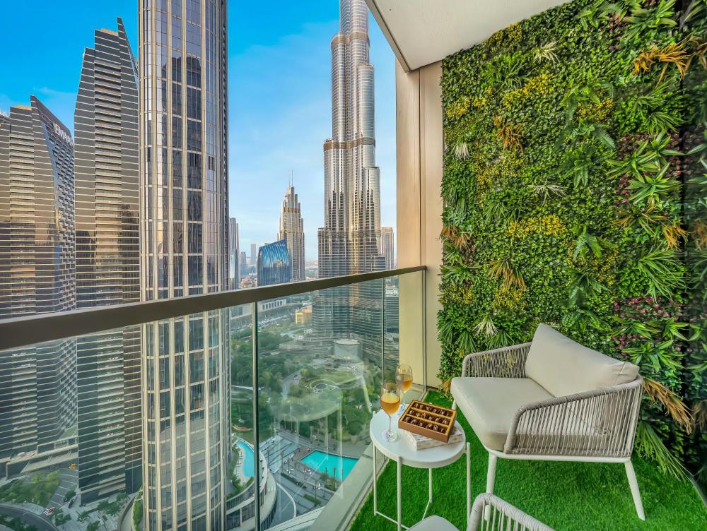 Skyline Serenity Holiday Home I Grandeur 2 Bedroom Apartments I Burj Khalifa & Fountain Views I Free