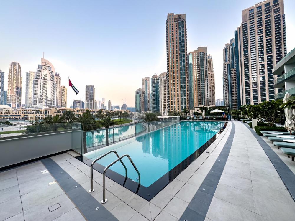 SmartStay at Grande Signature - Burj Khalifa View - 5 min Dubai Mall - Downtown Dubai - Brand New Lu