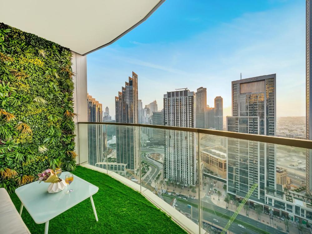 Skyline Serenity Holiday Home I Grandeur 2 Bedroom Apartments I Burj Khalifa & Fountain Views I Free