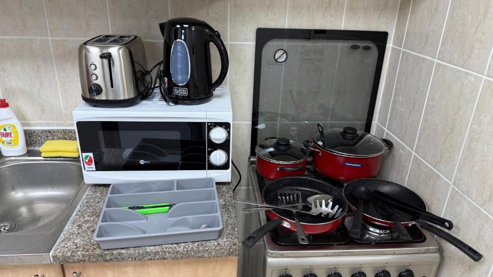 O07 Luxury Furnished Studio Apartment near bus stop Garden view Persia Cluster
