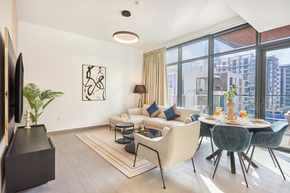 Designer Apartments in Kensington Waters, MBR City, with Pool Gym Sauna & Parking near Downtown and 