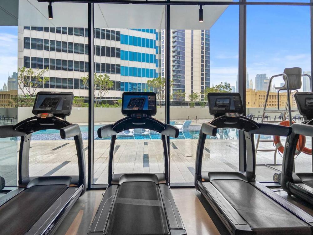 Luxury Studios with Burj Khalifa View or Canal view - Marquise Square Tower