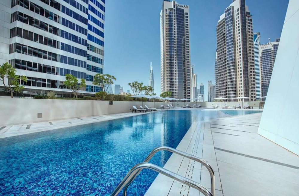 Luxury Studios with Burj Khalifa View or Canal view - Marquise Square Tower