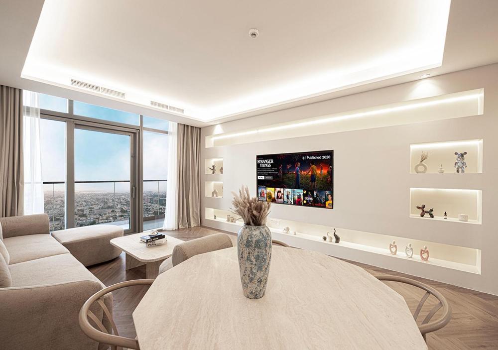 Paramount Midtown Hotel - Luxury Apartments & Infinity Pool with Burj Khalifa View