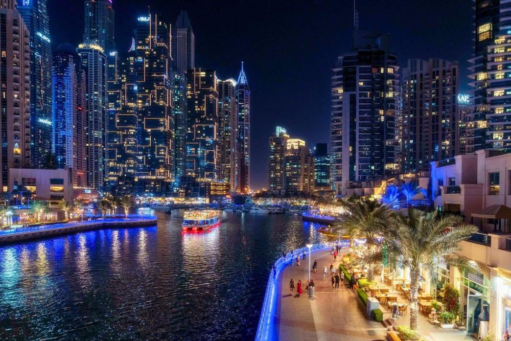 Serene 1BR with Stunning Marina Views @DubaiMarina