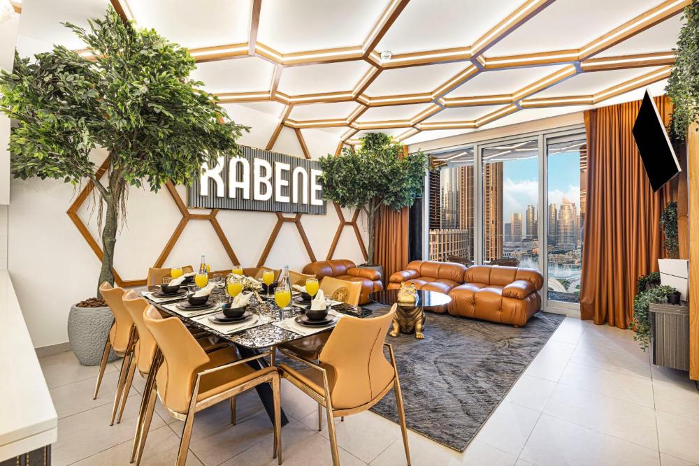 Kabene Exotic, Burj Khalifa & Fountain View, 5 Starts, 4 Bedroom, Best In Dubai