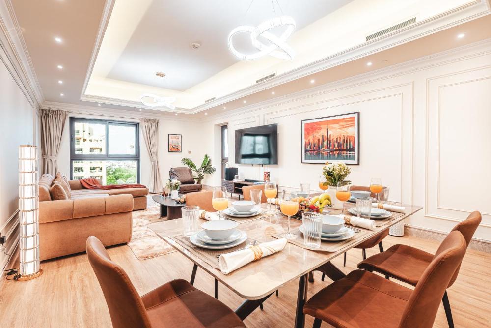 New Fairmont Residence with private beach on PalmJumeirah