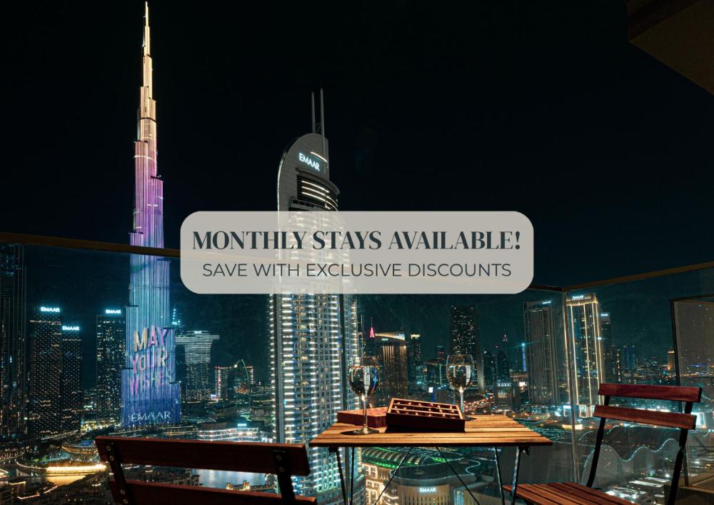SmartStay at Burj Royale - Full Burj Khalifa View - Brand New Luxury Apartments