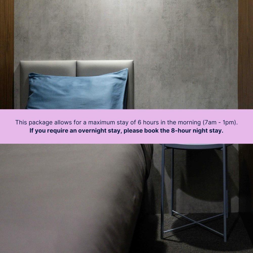 Sleepover Terminal 1, Concourse D – formerly sleep ‘n fly