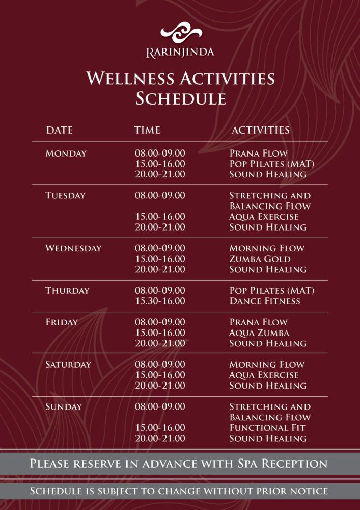 rarinjinda wellness spa resort