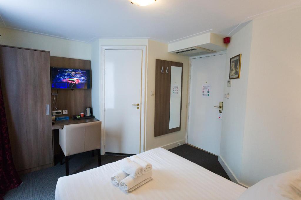 Одноместный (Стандартный одноместный номер с душем), Hotel Park Plantage