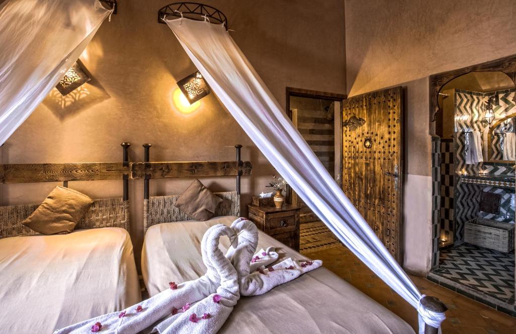 Двухместный (Двухместный номер с 1 кроватью и видом на патио), Hotel Kasbah Le Mirage & Spa