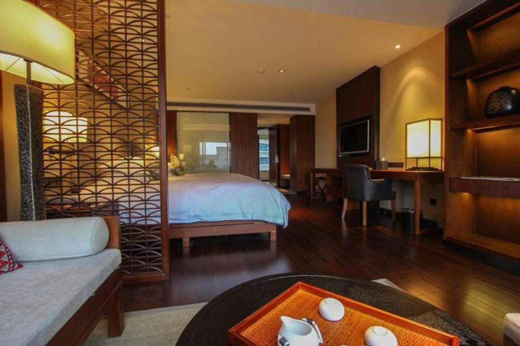 Двухместный (Двухместный номер Делюкс с 2 отдельными кроватями), SSAW Boutique Hotel Hangzhou Wildwind