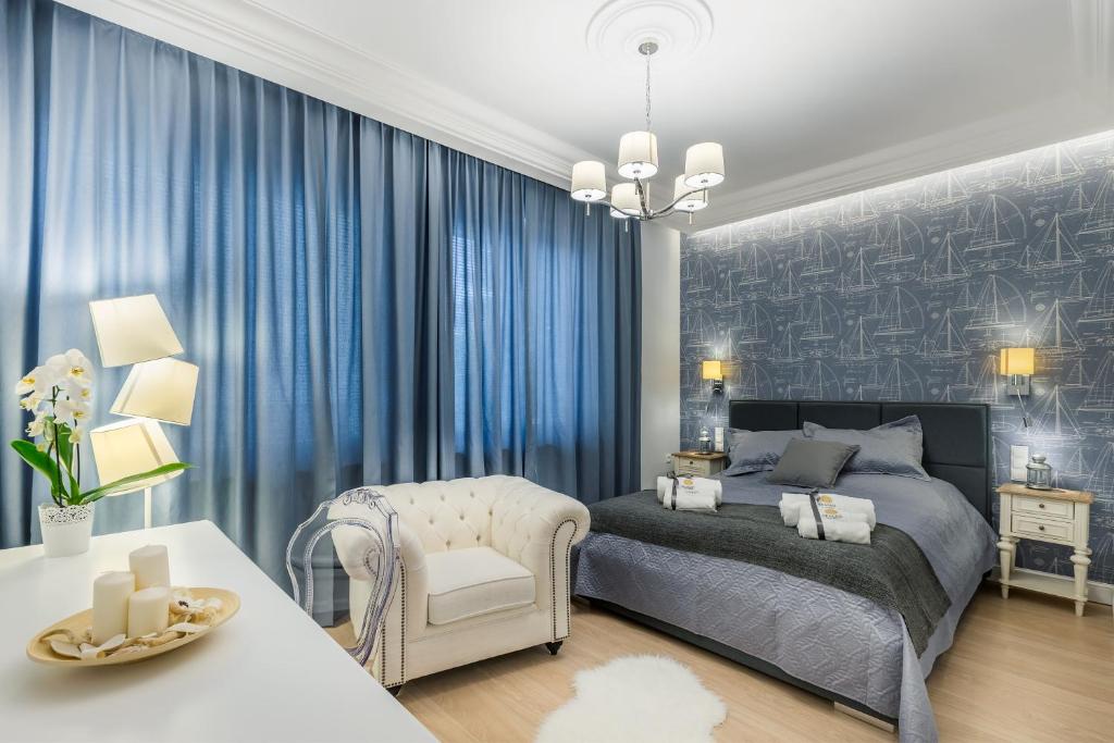 Двухместный (Двухместный номер «Премиум» с 1 кроватью), Sea Sail Apartments
