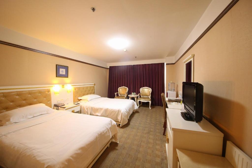 Двухместный (Mainland Chinese Citizen - Deluxe Twin Room B), Yantai Asia Hotel