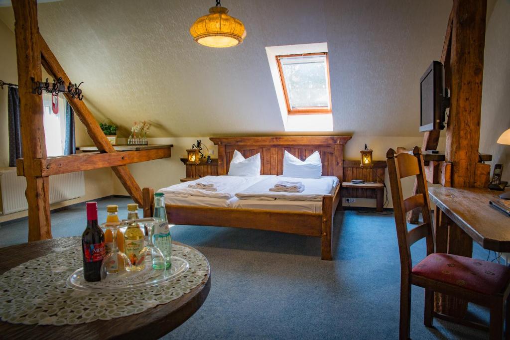 Двухместный (Двухместный номер с 1 кроватью), Hotel & Restaurant Waldschlösschen