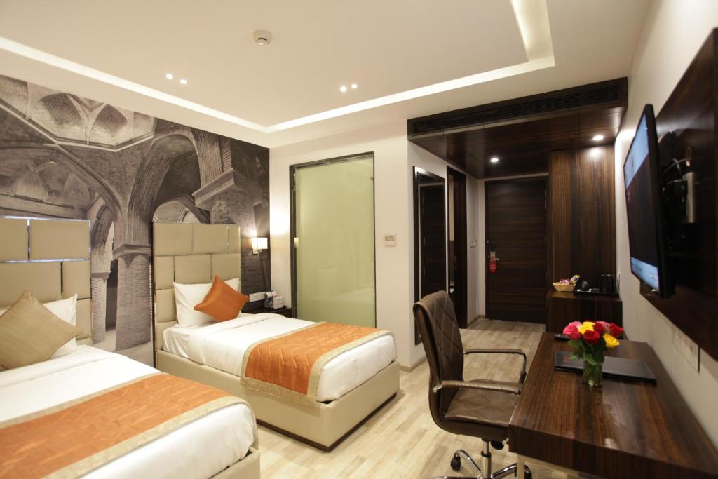 Двухместный (Двухместный номер Делюкс с 1 кроватью), Kaisons Inn