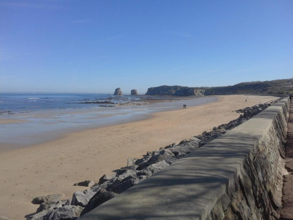 Hendaye Beach Studio, front de mer avec parking privé photo 2