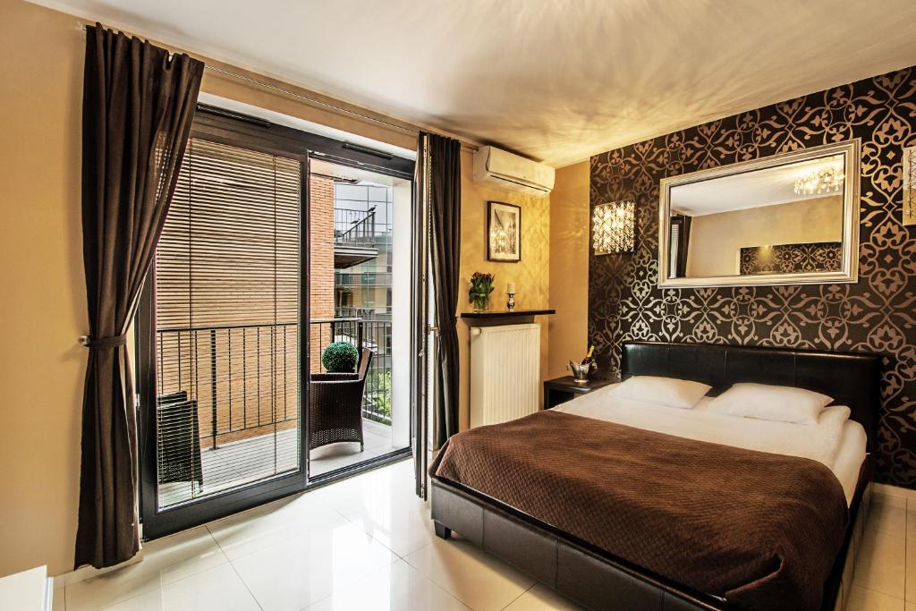 Апартаменты (Апартаменты Делюкс с кондиционером), Angel City Center Krakow Aparthotel