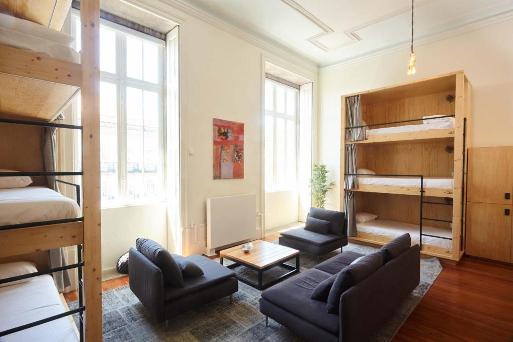 Номер (Односпальная кровать в общем номере для мужчин и женщин), The Passenger Hostel