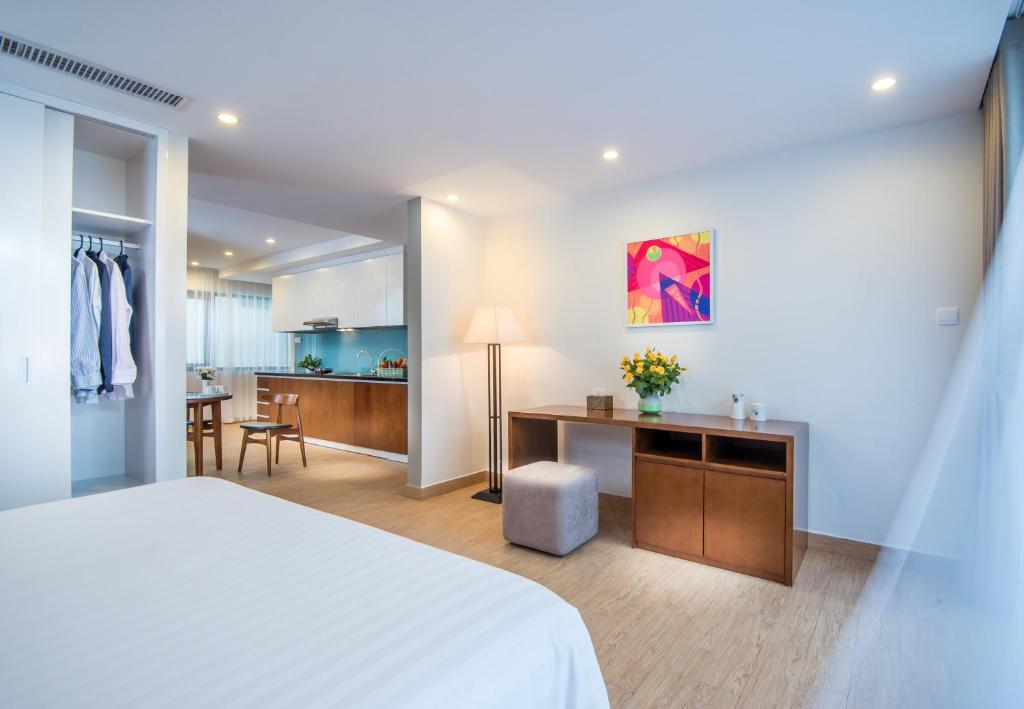 Студио (Двухместный номер-студио Делюкс с 1 кроватью), Dream Hotel and Apartment