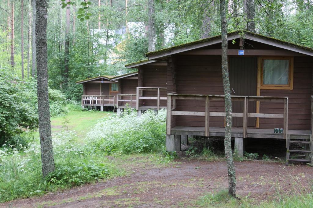 Номер (Коттедж с общей ванной комнатой), Huhtiniemi Camping