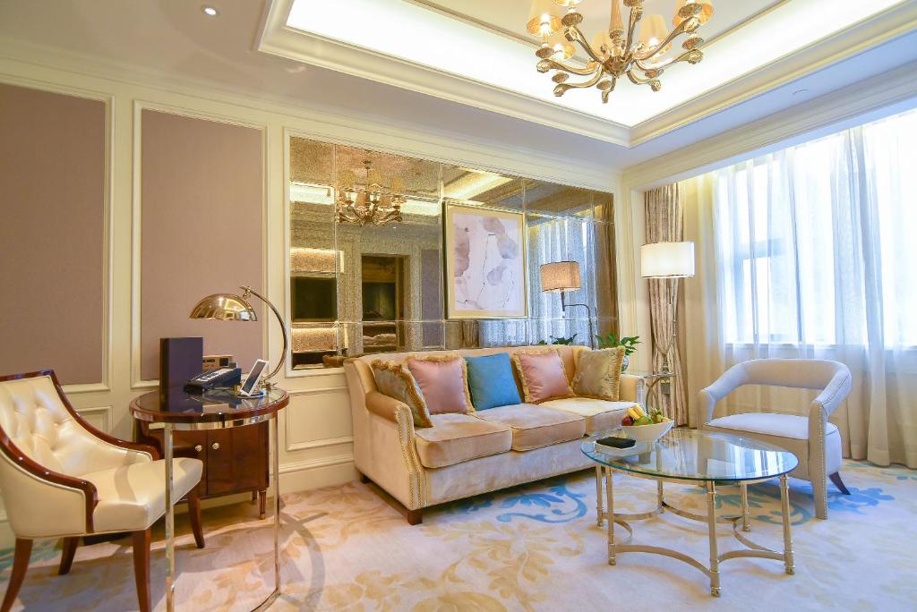 Сьюит (Люкс, вид на сад), Xijiao State Guest Hotel