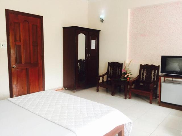 Двухместный (Двухместный номер с 1 кроватью), Quang Diep Motel