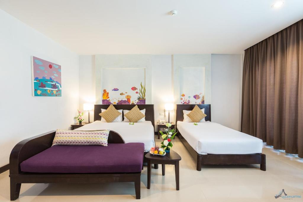 Трехместный (Семейный номер с одной спальней), Krabi Aquamarine Resort & Spa