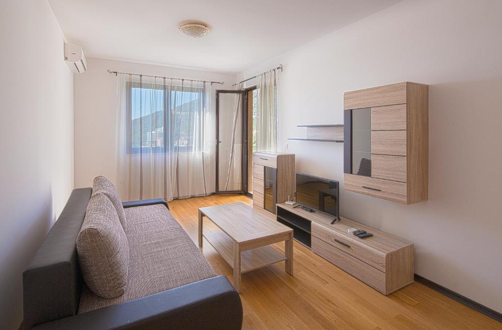 Апартаменты (Апартаменты с 1 спальней и балконом с видом на море), Apartments Atrium