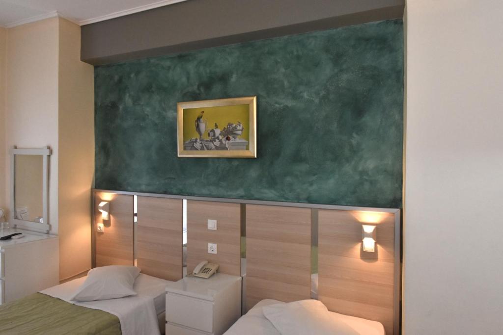 Двухместный (Двухместный номер с 2 отдельными кроватями), Socrates Hotel