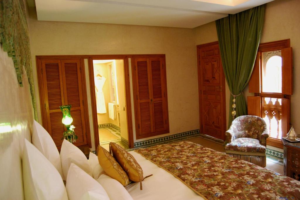 Двухместный (Двухместный номер Делюкс с 1 кроватью), Riad Flam & Spa