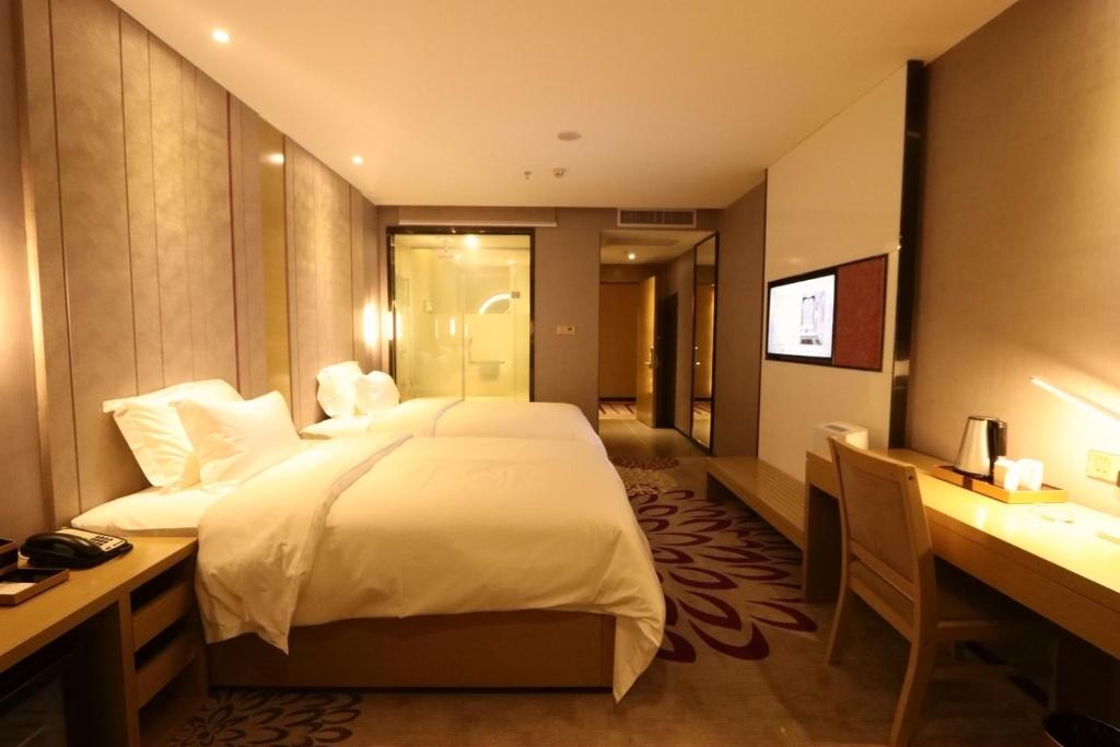 Двухместный (Двухместный номер Делюкс с 2 отдельными кроватями), Lavande Hotel Foshan Yiwu Commodities City
