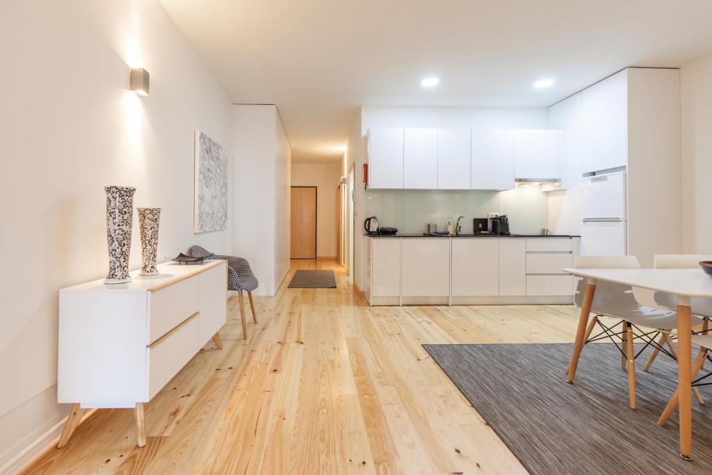 Апартаменты (Апартаменты Делюкс с 2 спальнями, террасой и садом), BO - Marquês Apartments