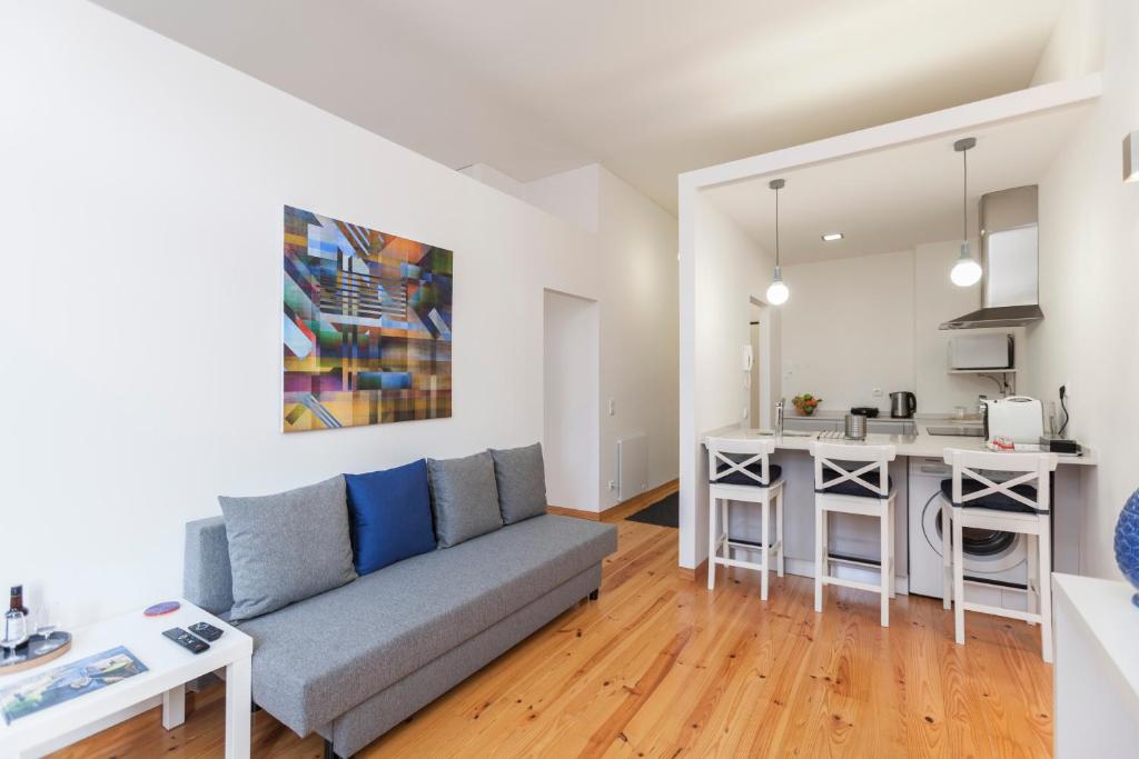 Апартаменты (Апартаменты Делюкс с 1 спальней и видом на город), BO - Bolhão Apartments