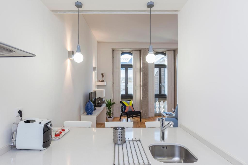 Апартаменты (Апартаменты Делюкс с 1 спальней и видом на город), BO - Bolhão Apartments