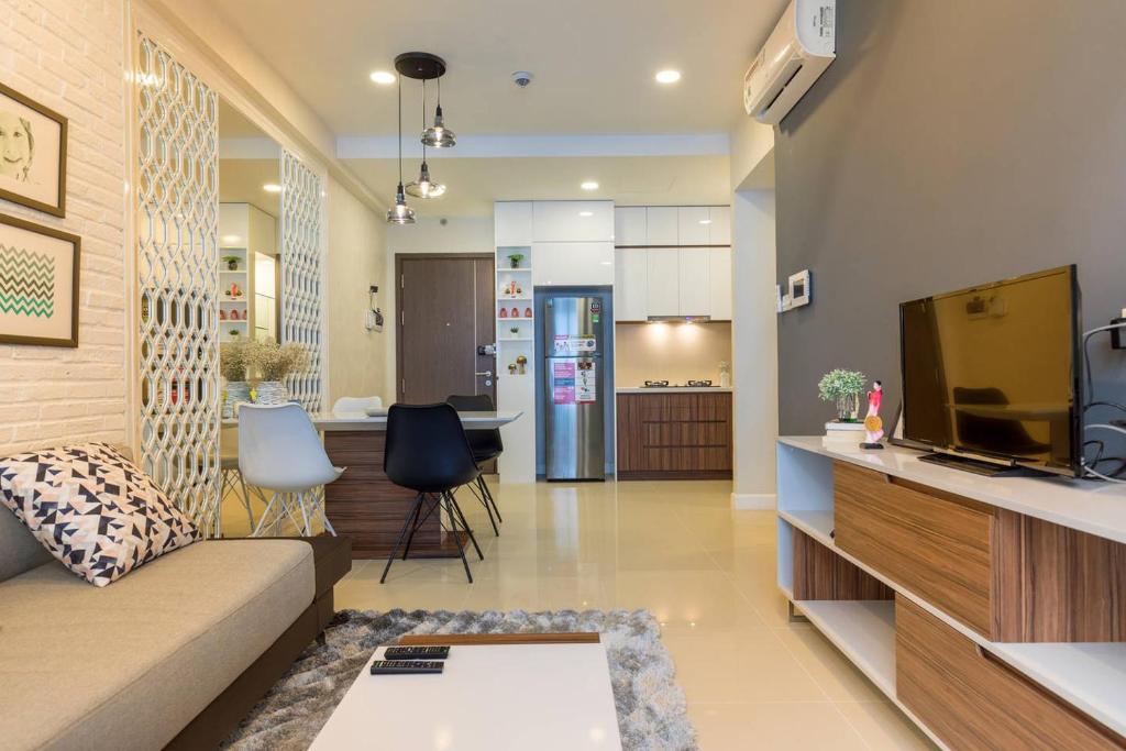 Апартаменты (Апартаменты с 1 спальней), Awesome CBD Luxury Apartment Icon56 Rooftop Pool