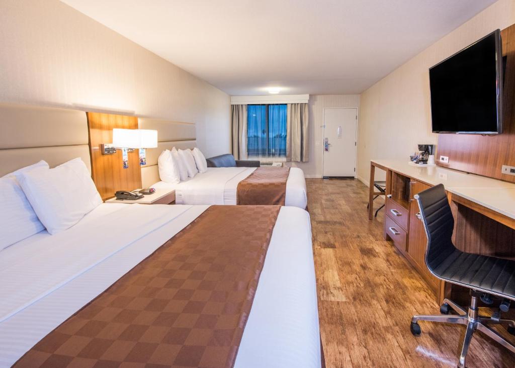 Сьюит (Люкс-студио с 2 кроватями размера «king-size» - Для некурящих), Travelodge by Wyndham Culver City