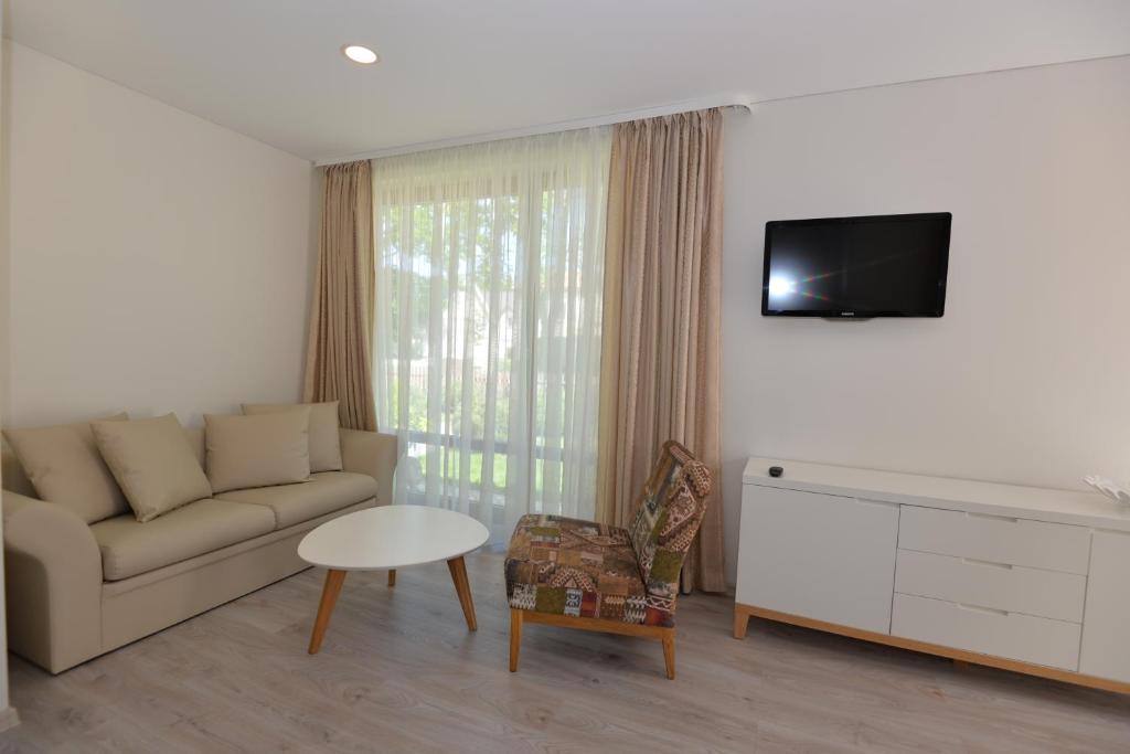 Студио (Номер-студио Делюкс с видом на парк — Первый этаж), Eurovila - Home Suite Palanga