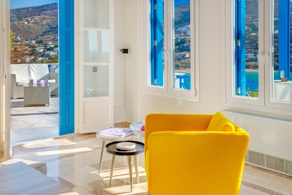 Syros Private House with superb sea view photo 3