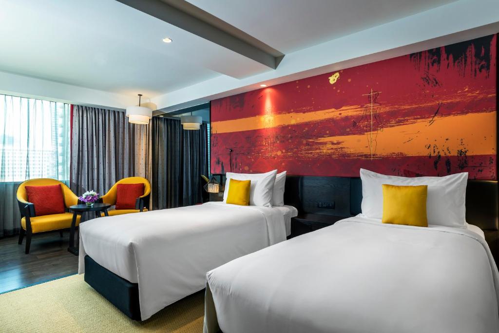Двухместный (Двухместный номер Privilege с 2 отдельными кроватями), Отель Mercure Bangkok Sukhumvit 11