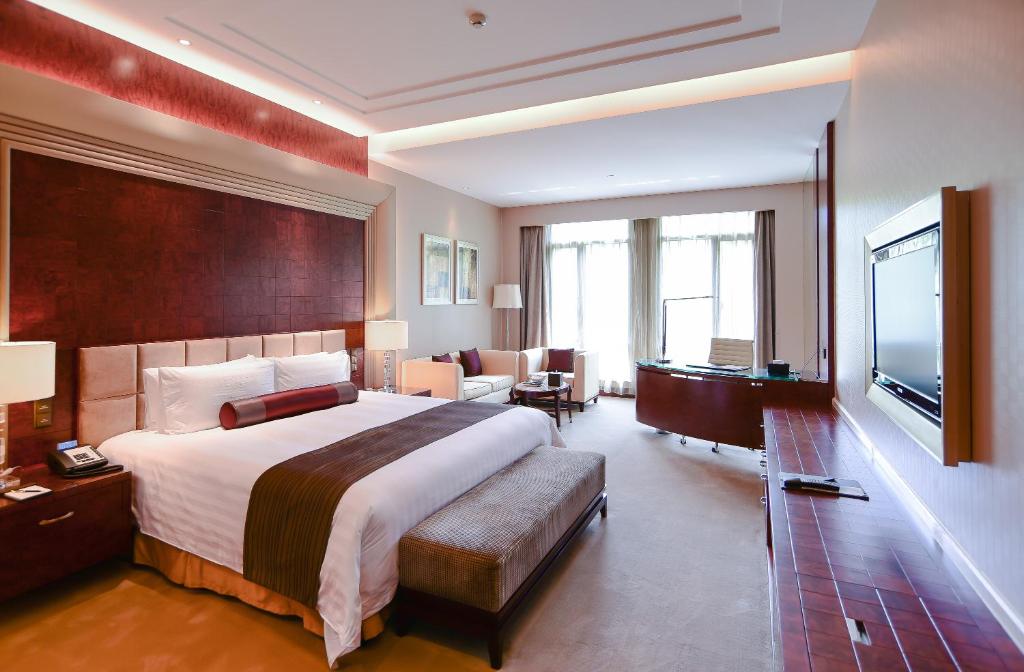 Двухместный (Номер Делюкс с кроватью размера «queen-size»), Xijiao State Guest Hotel