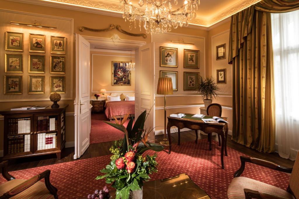 Сьюит (Роскошный люкс), Hotel Bristol Salzburg