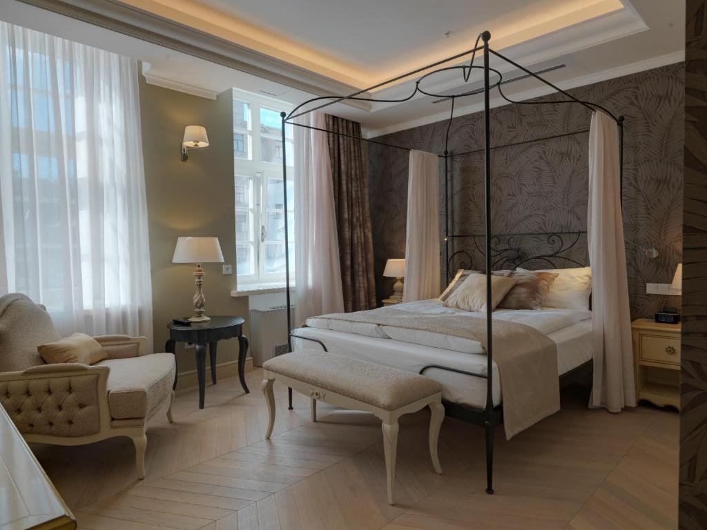 Двухместный (Двухместный номер Делюкс с 1 кроватью), Le Chevalier Relais