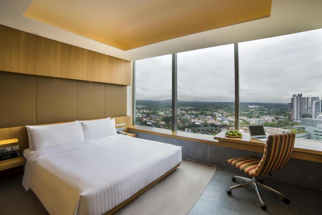 Двухместный (Клубный двухместный номер с 1 кроватью), Oasia Hotel Novena, Singapore by Far East Hospitality